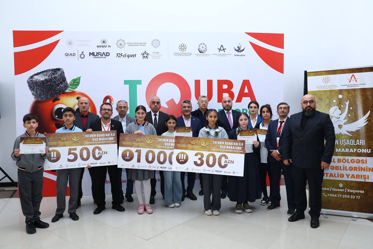 “Zəfərin Uşaqları ilə Oxu Marafonu – Şimal bölgəsi məktəblilərinin mütaliə yarışı” layihəsi çərçivəsində I Quba Kitab Sərgisi uğurla yekunlaşdı